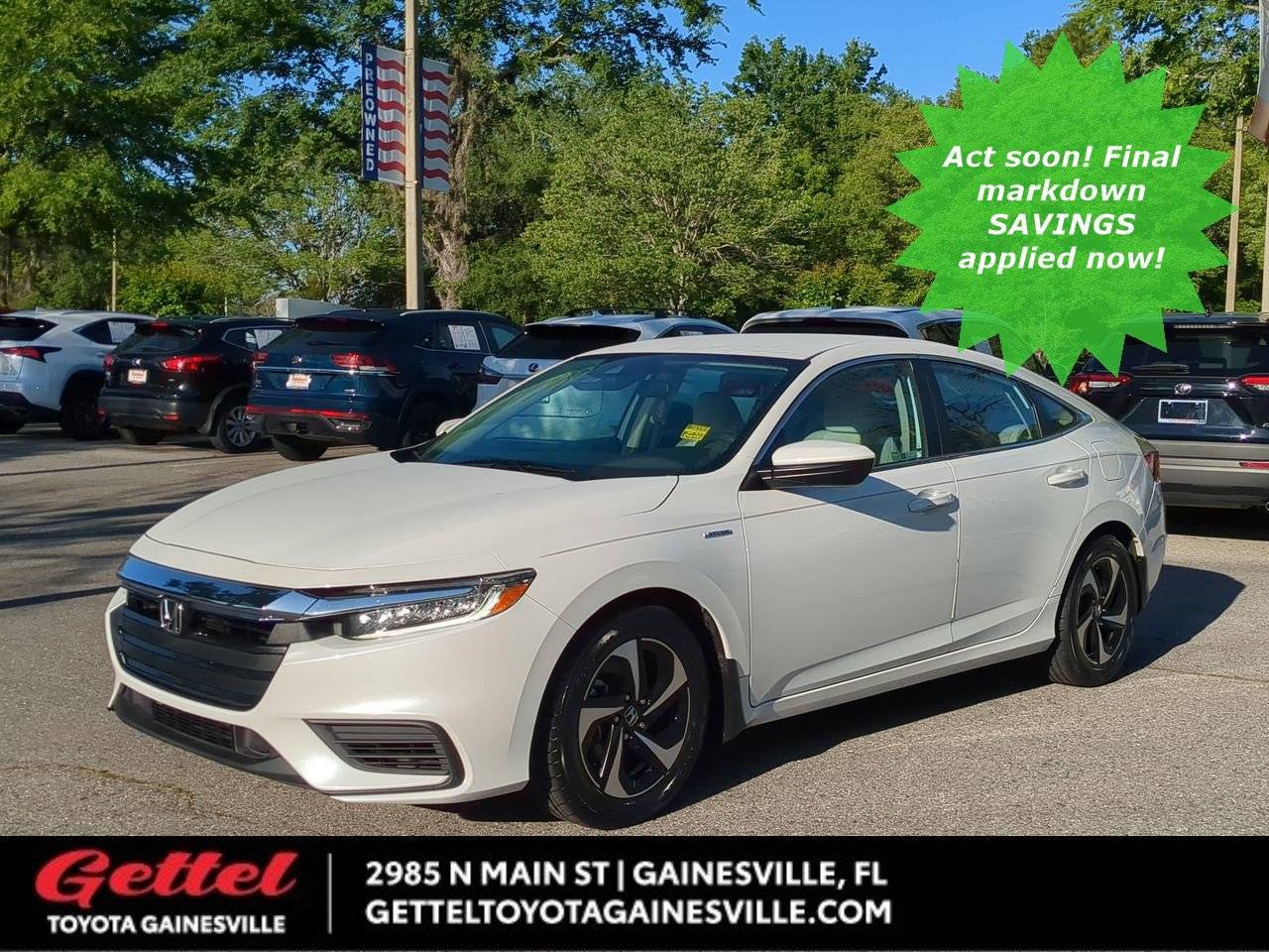 2021 Honda Insight EX — Sedan — 36,466 mi — Gainesville, FL