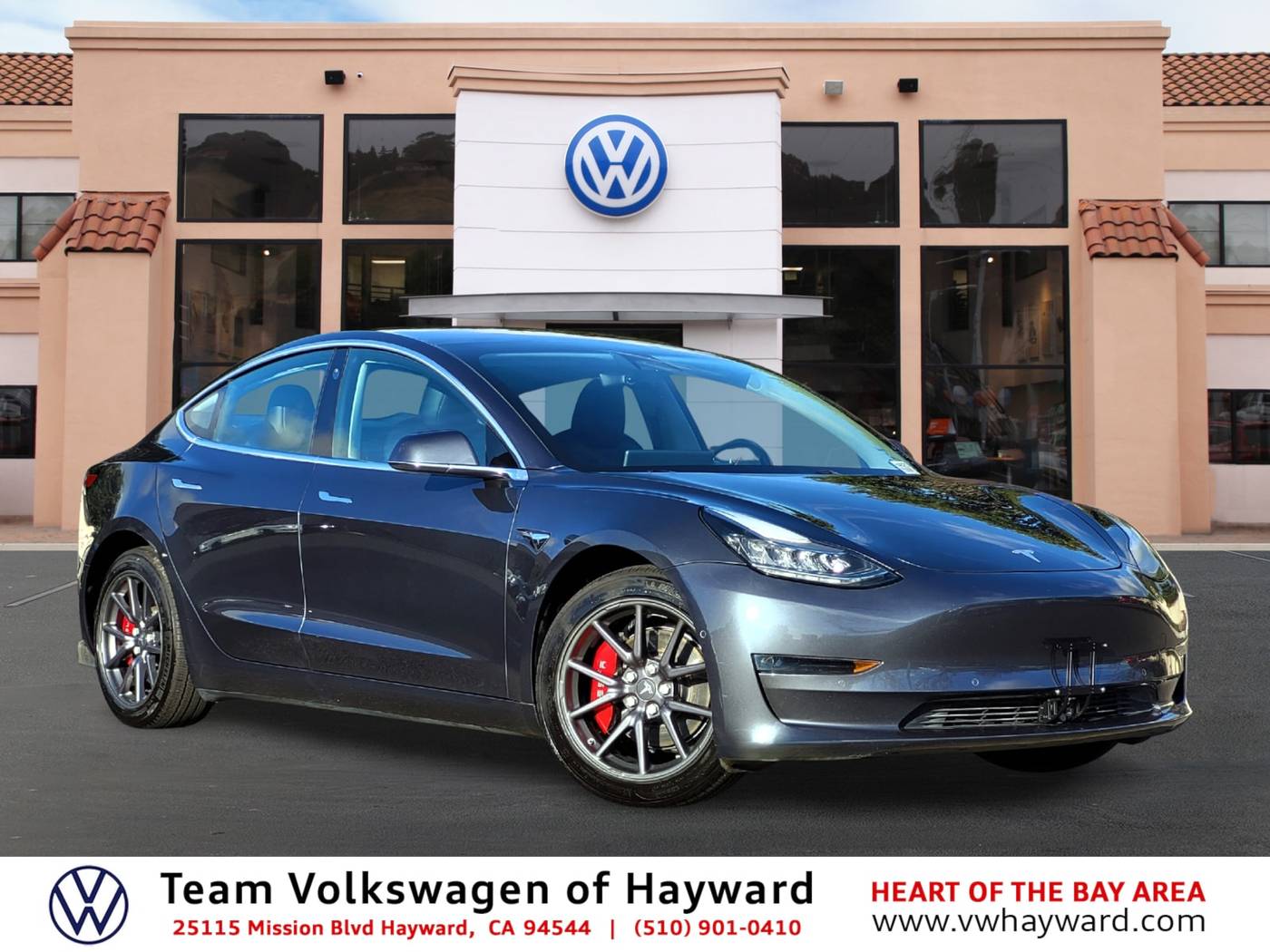 2018 Tesla Model 3 Long Range — Sedan — 38,245 mi — Hayward, CA