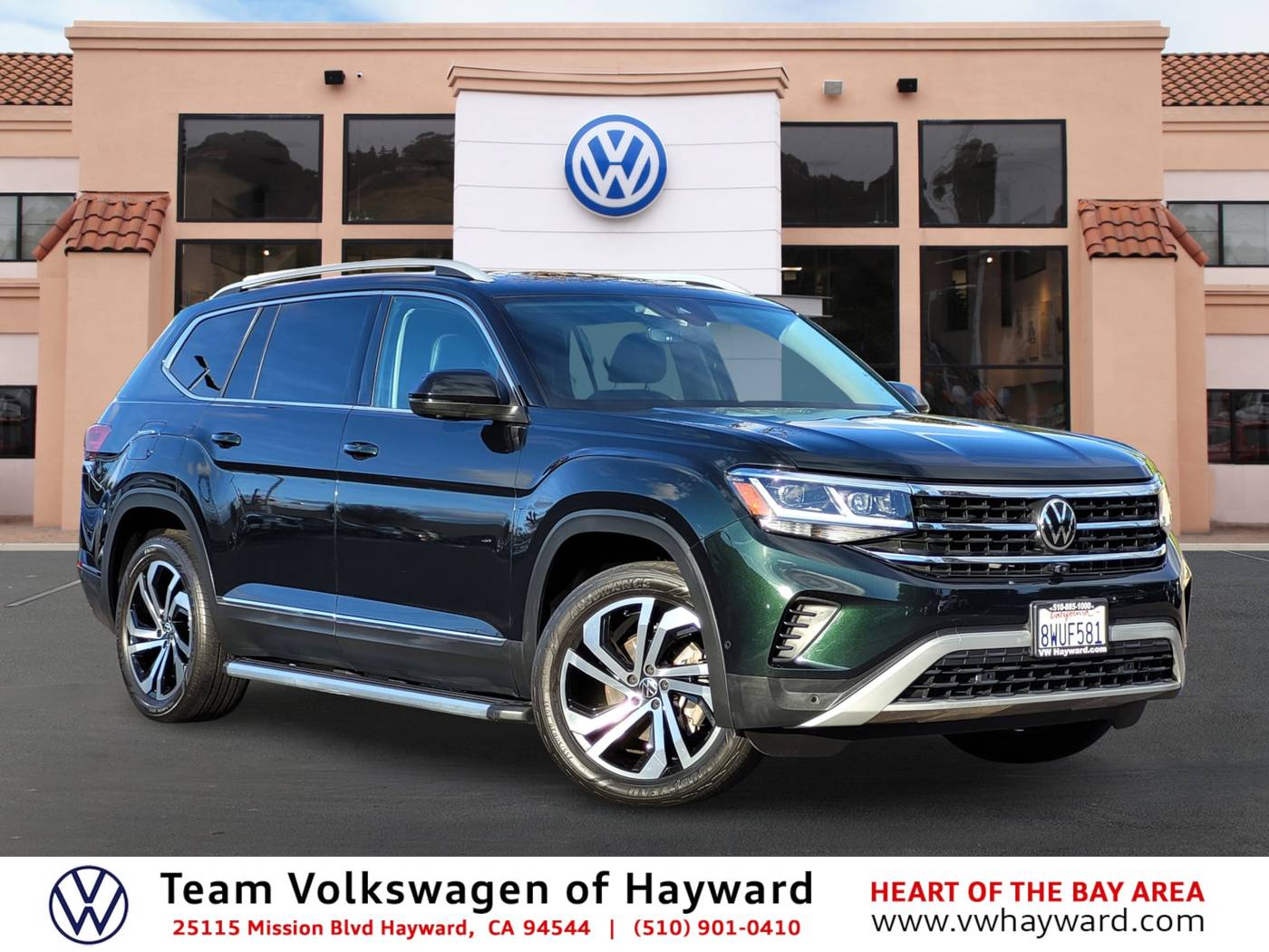 2021 Volkswagen Atlas SEL Premium — SUV — 41,536 mi — Hayward, CA