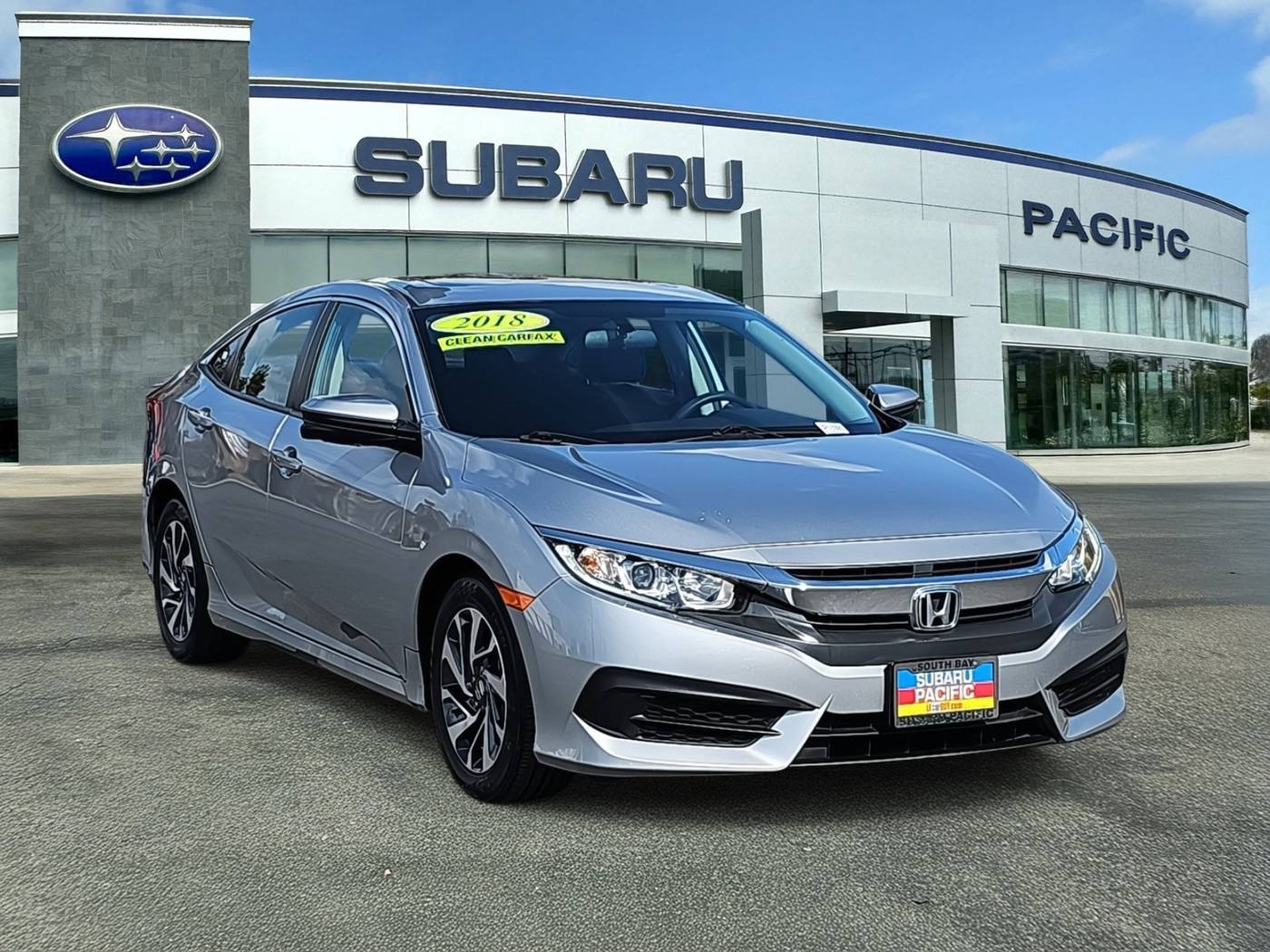 2018 Honda Civic EX — Sedan — 93,668 mi — Hawthorne, CA