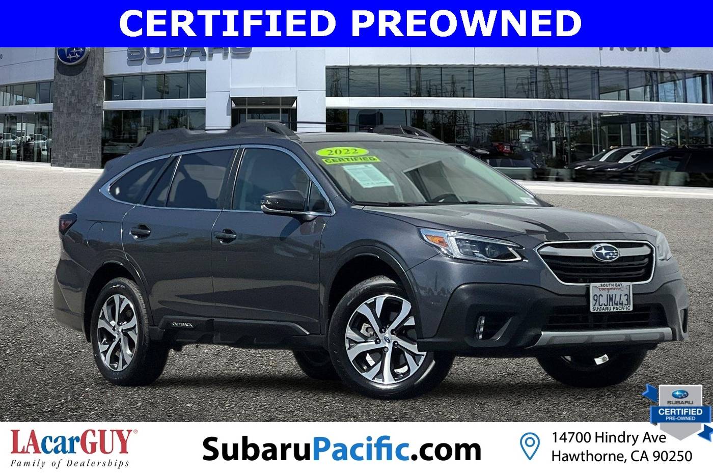 2022 Subaru Outback 2.5i Limited — SUV — 34,465 mi — Hawthorne, CA