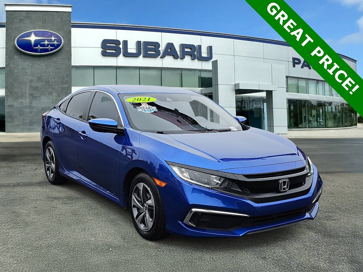 2021 Honda Civic LX — Sedan — 54,390 mi — Hawthorne, CA