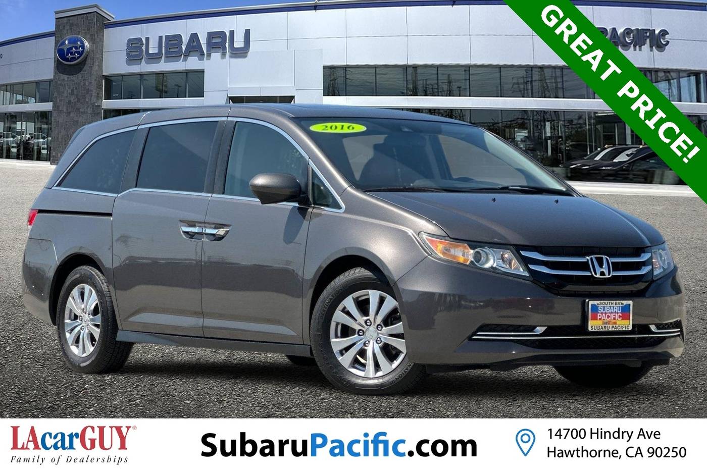 2016 Honda Odyssey EX-L — Minivan — 99,395 mi — Hawthorne, CA