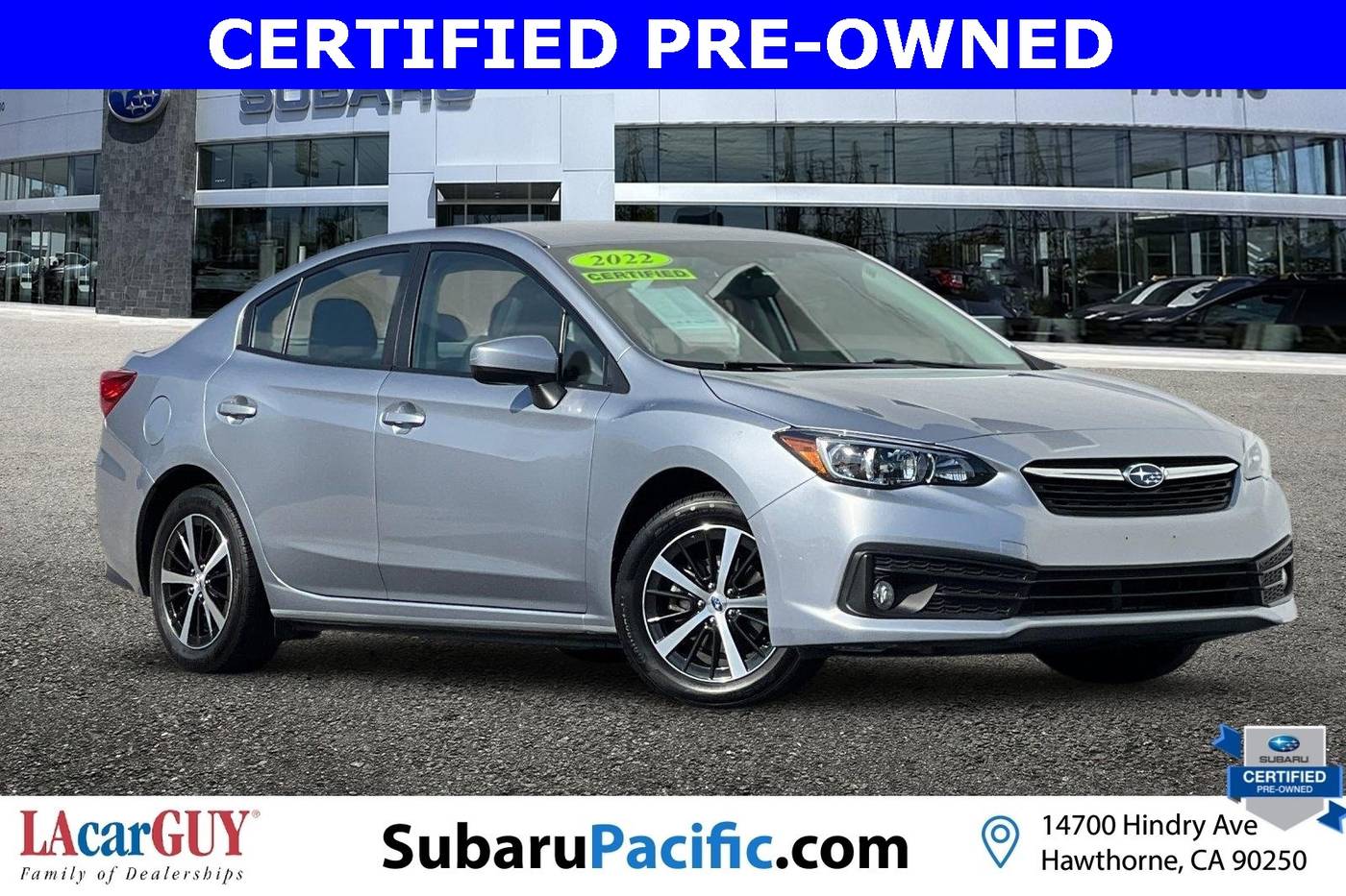 2022 Subaru Impreza Premium — Sedan — 29,232 mi — Hawthorne, CA