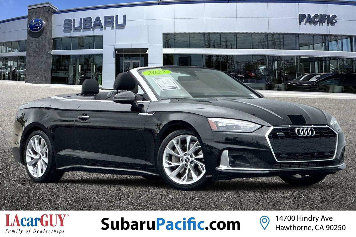 2022 Audi A5 Premium — Convertible — 65,758 mi — Hawthorne, CA