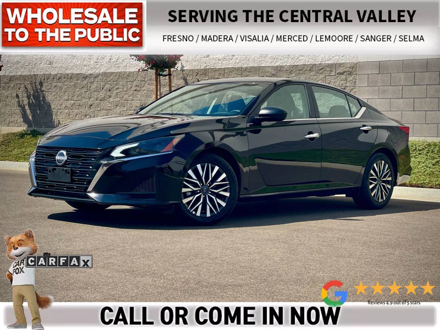 2025 Nissan Altima SV — Sedan — 9,491 mi — Fresno, CA