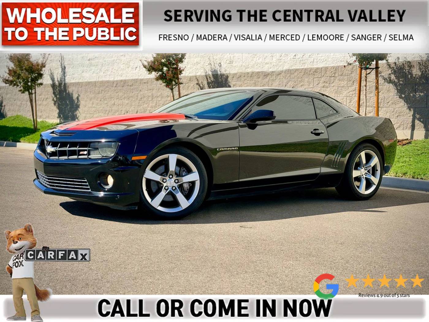 2011 Chevrolet Camaro 2SS — Coupe — 118,779 mi — Fresno, CA