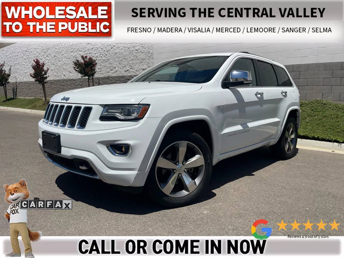 2014 Jeep Grand Cherokee Overland — SUV — 126,640 mi — Fresno, CA
