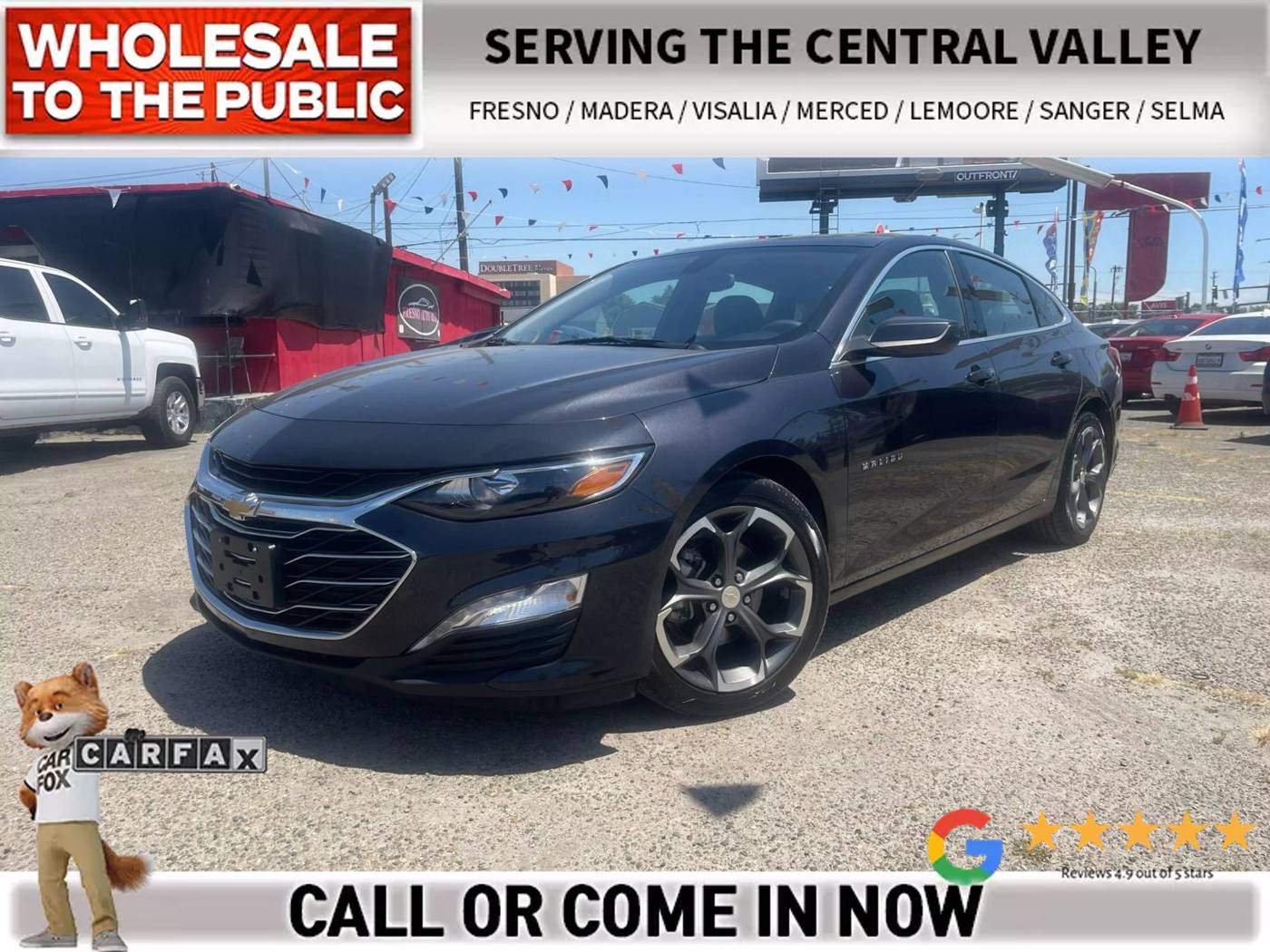 2022 Chevrolet Malibu LT — Sedan — 51,917 mi — Fresno, CA