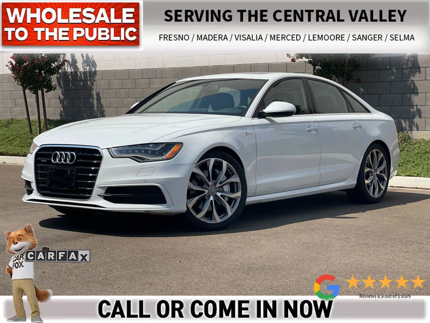 2015 Audi A6 Premium Plus — Sedan — 79,410 mi — Fresno, CA