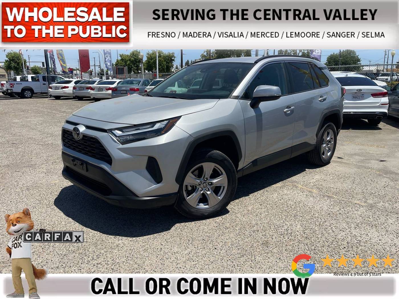 2022 Toyota RAV4 XLE — SUV — 48,591 mi — Fresno, CA