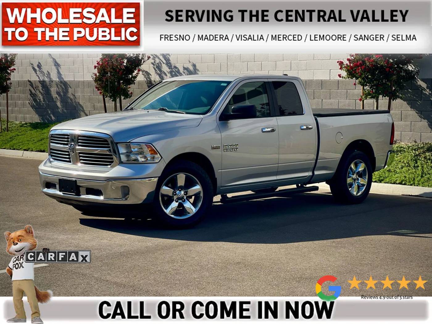 2016 Ram 1500 Big Horn — Pickup Truck — 122,874 mi — Fresno, CA