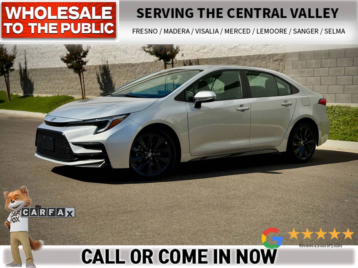 2024 Toyota Corolla SE — Sedan — 13,556 mi — Fresno, CA