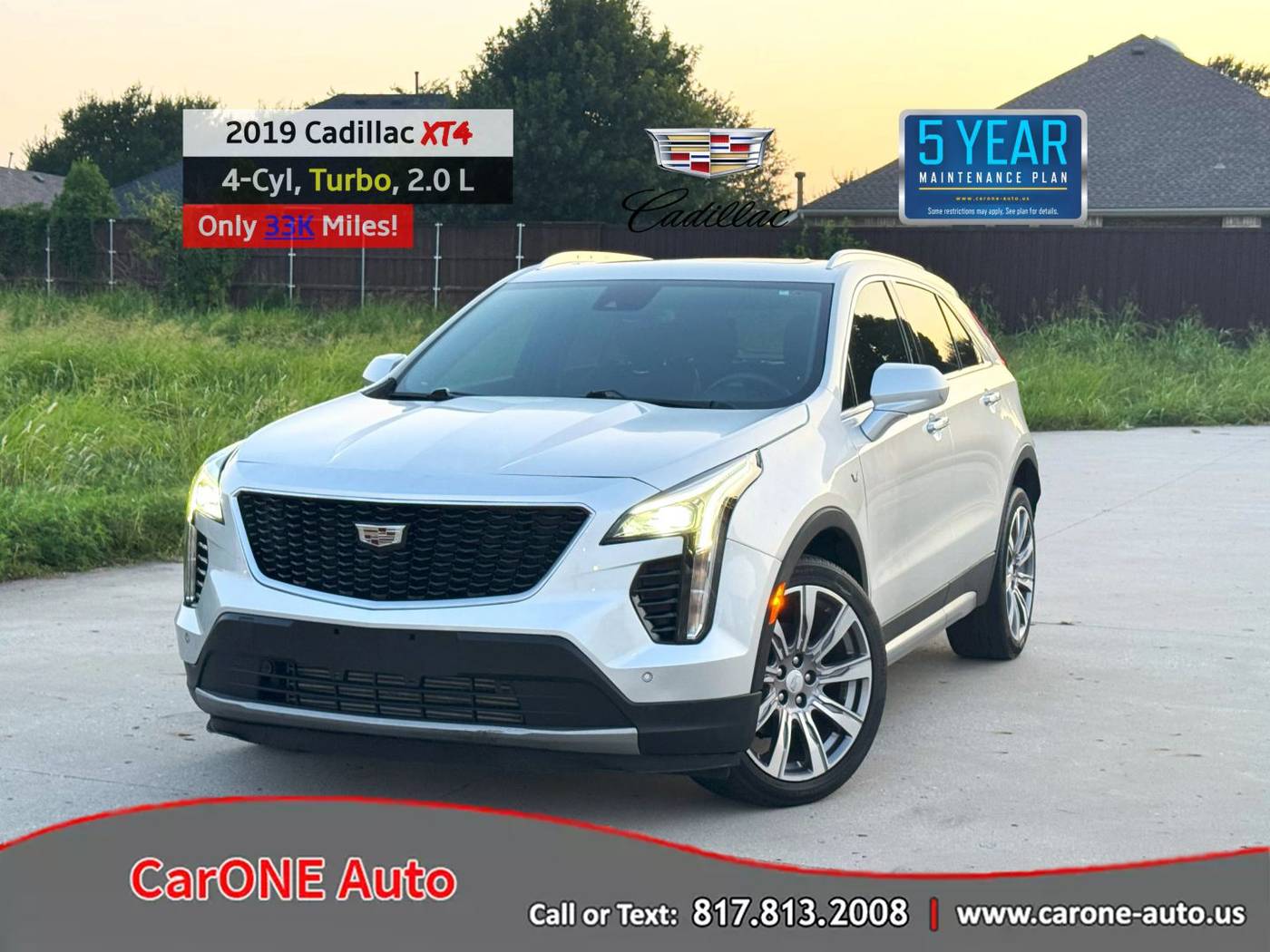 2019 Cadillac XT4 Premium Luxury — SUV — 33,308 mi — Garland, TX