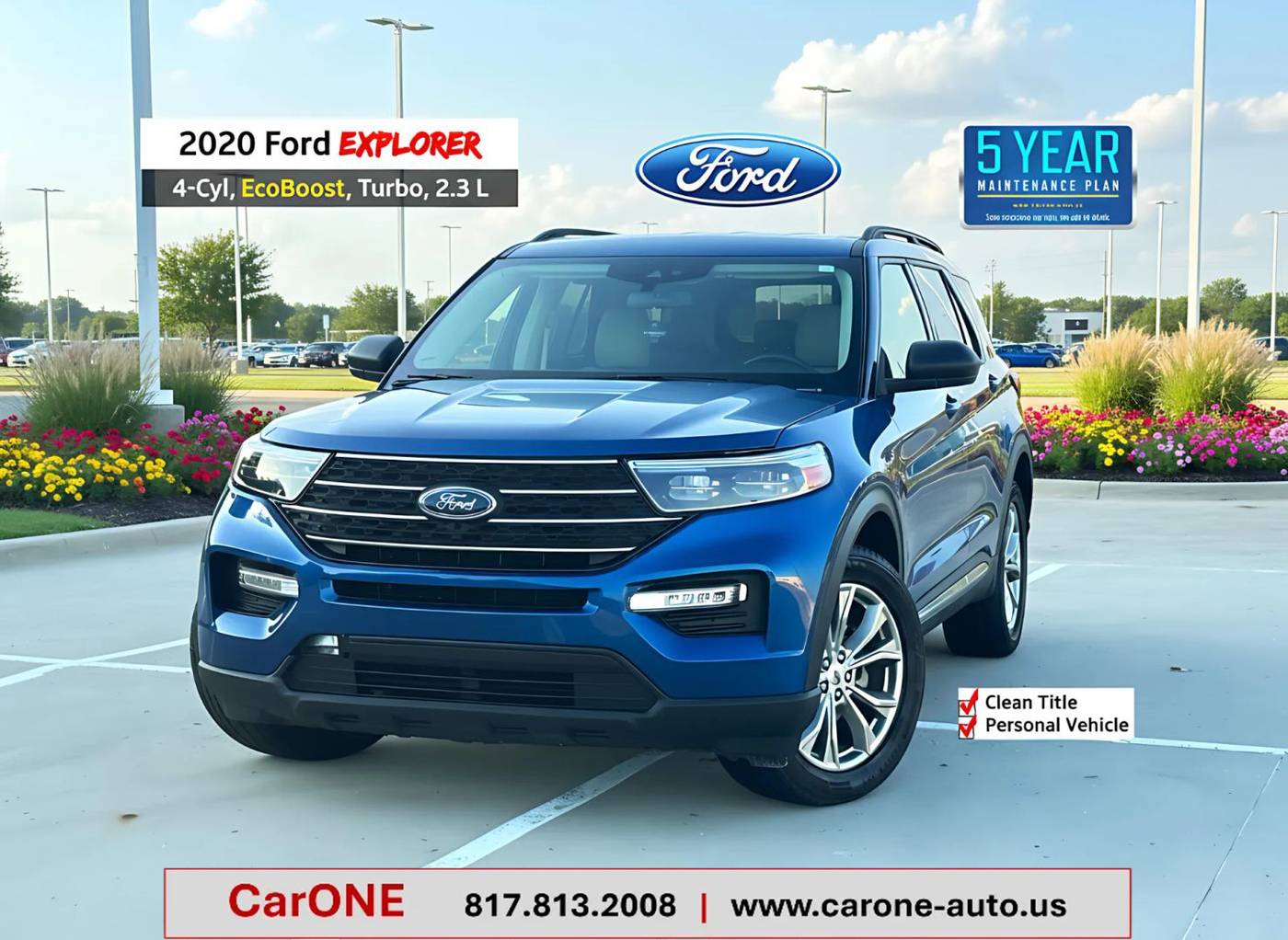 2020 Ford Explorer XLT — SUV — 56,791 mi — Garland, TX