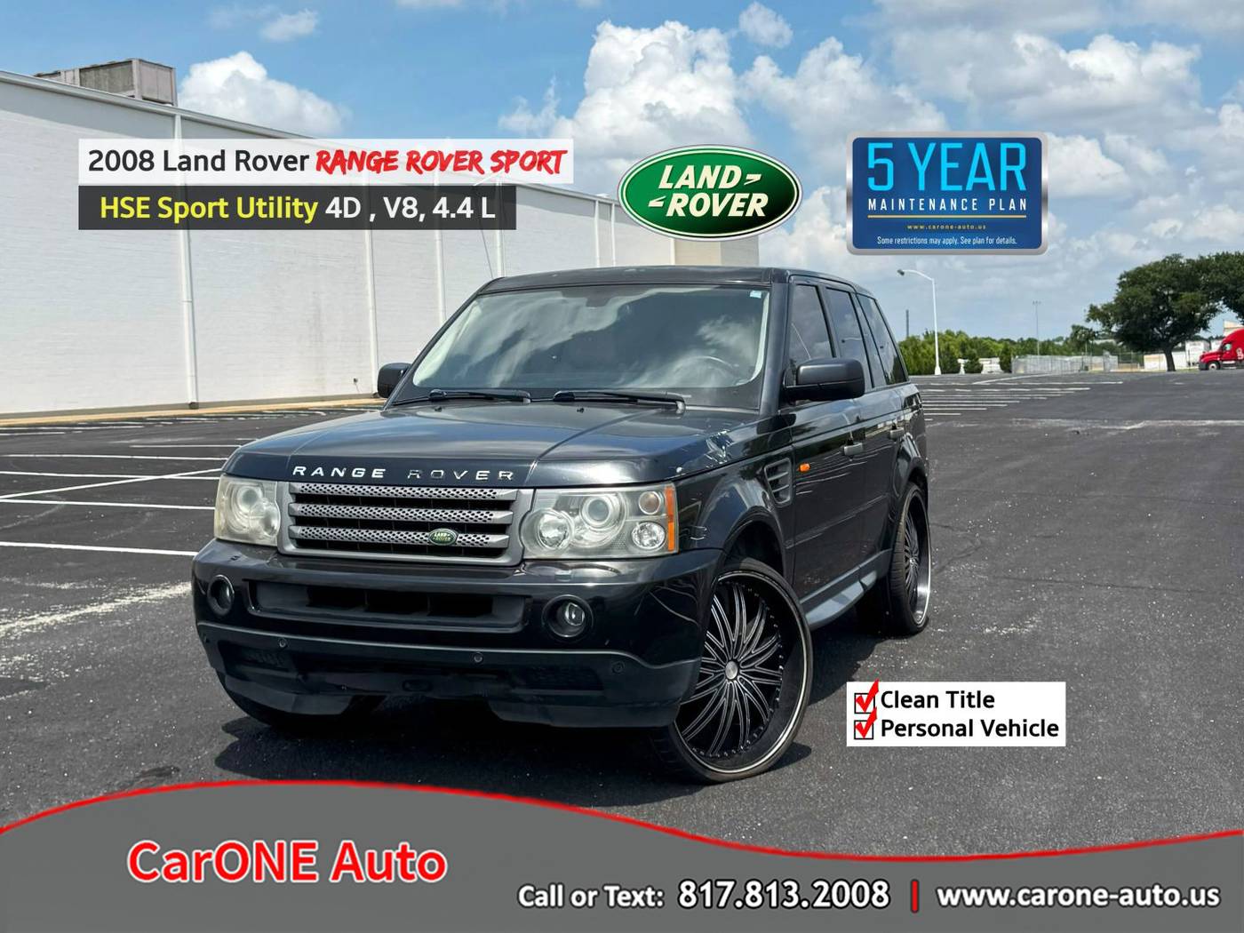 2008 Land Rover Range Rover Sport HSE — SUV — 131,531 mi — Garland, TX