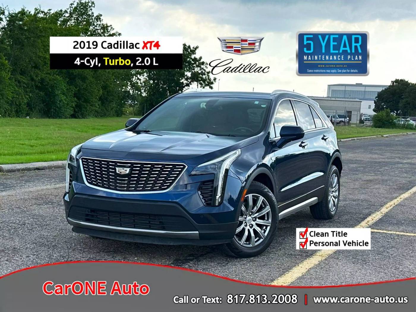 2019 Cadillac XT4 Premium Luxury — SUV — 88,811 mi — Garland, TX