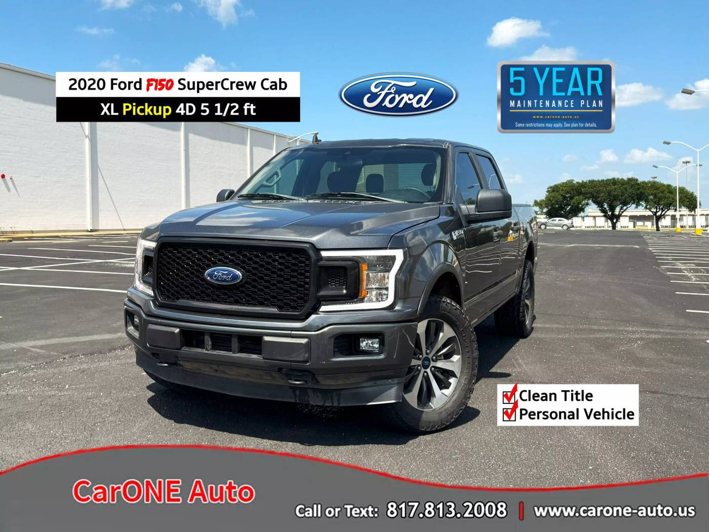 2020 Ford F-150 XL — Pickup Truck — 75,112 mi — Garland, TX