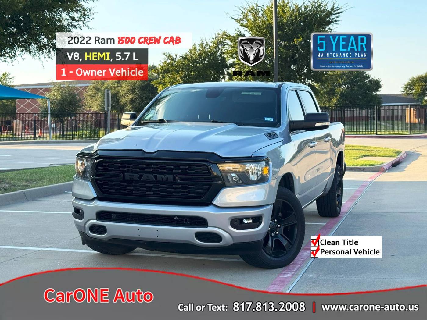 2022 Ram 1500 Lone Star — Pickup Truck — 66,493 mi — Garland, TX