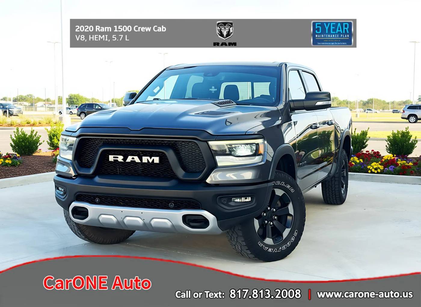 2020 Ram 1500 Rebel — Pickup Truck — 75,886 mi — Garland, TX