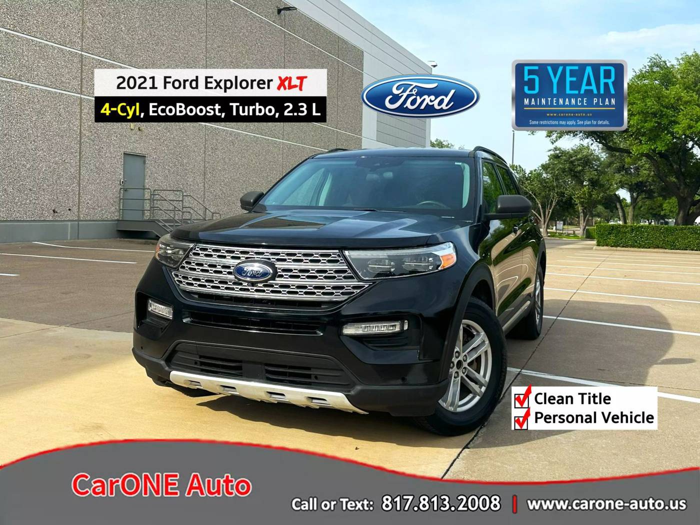2021 Ford Explorer XLT — SUV — 64,884 mi — Garland, TX
