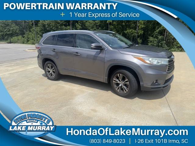 2016 Toyota Highlander XLE — SUV — 90,501 mi — Irmo, SC