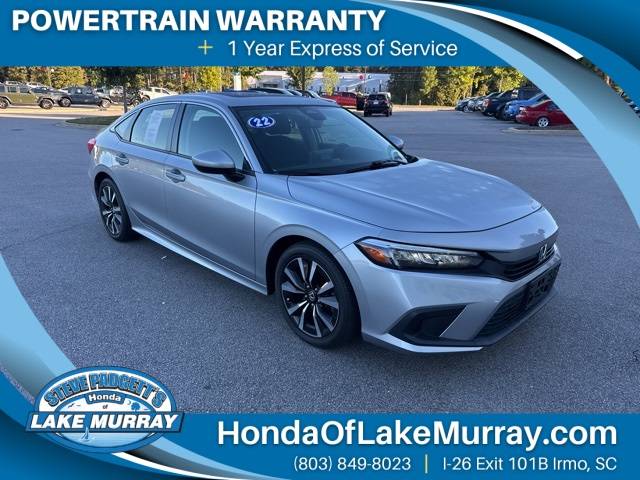 2022 Honda Civic EX — Sedan — 26,977 mi — Irmo, SC