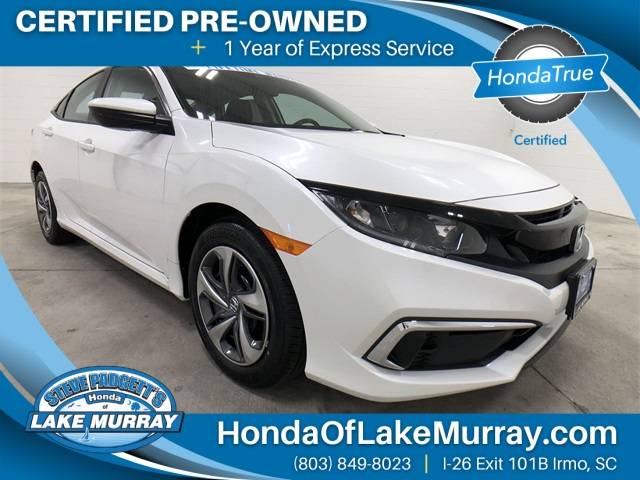 2020 Honda Civic LX — Sedan — 43,476 mi — Irmo, SC