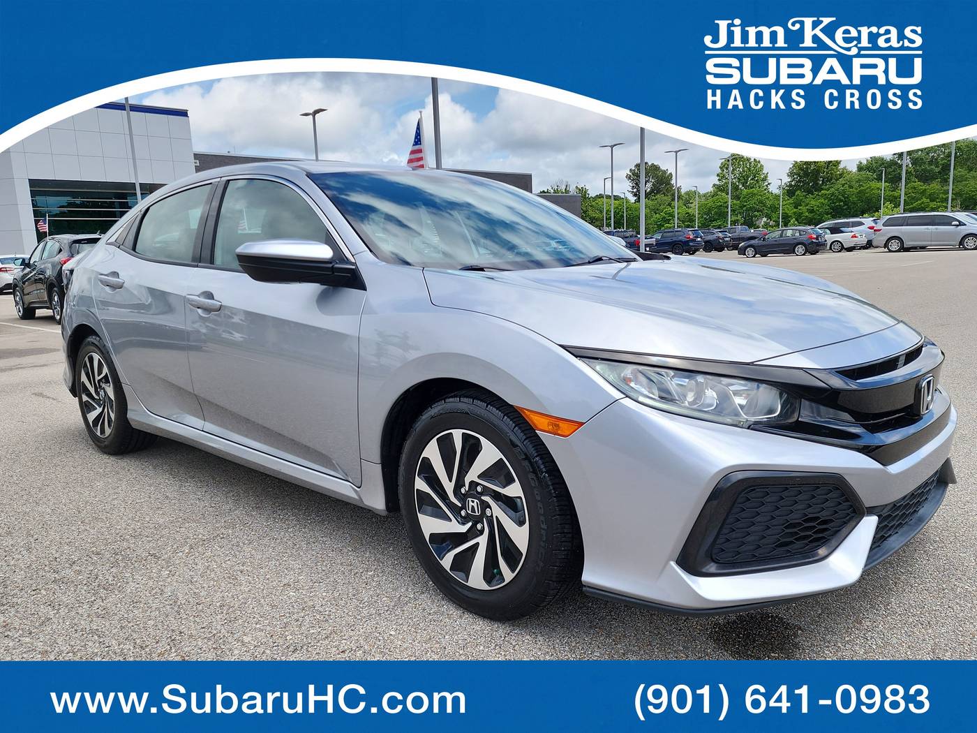 2017 Honda Civic LX — Hatchback — 55,277 mi — Memphis, TN