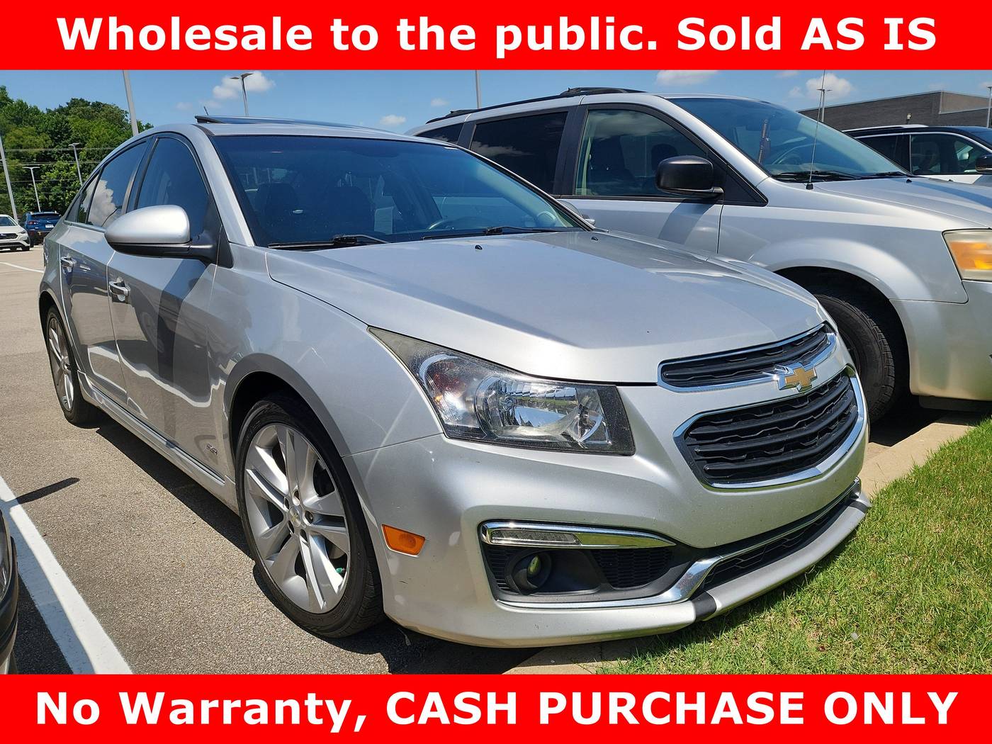 2015 Chevrolet Cruze LTZ — Sedan — 193,130 mi — Memphis, TN