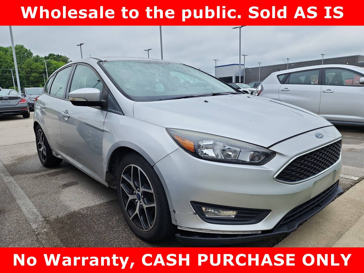 2017 Ford Focus SEL — Hatchback — 87,398 mi — Memphis, TN