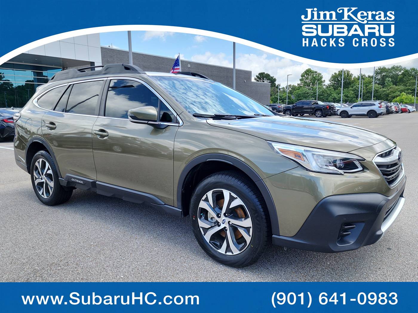 2021 Subaru Outback 2.5i Limited — SUV — 52,599 mi — Memphis, TN