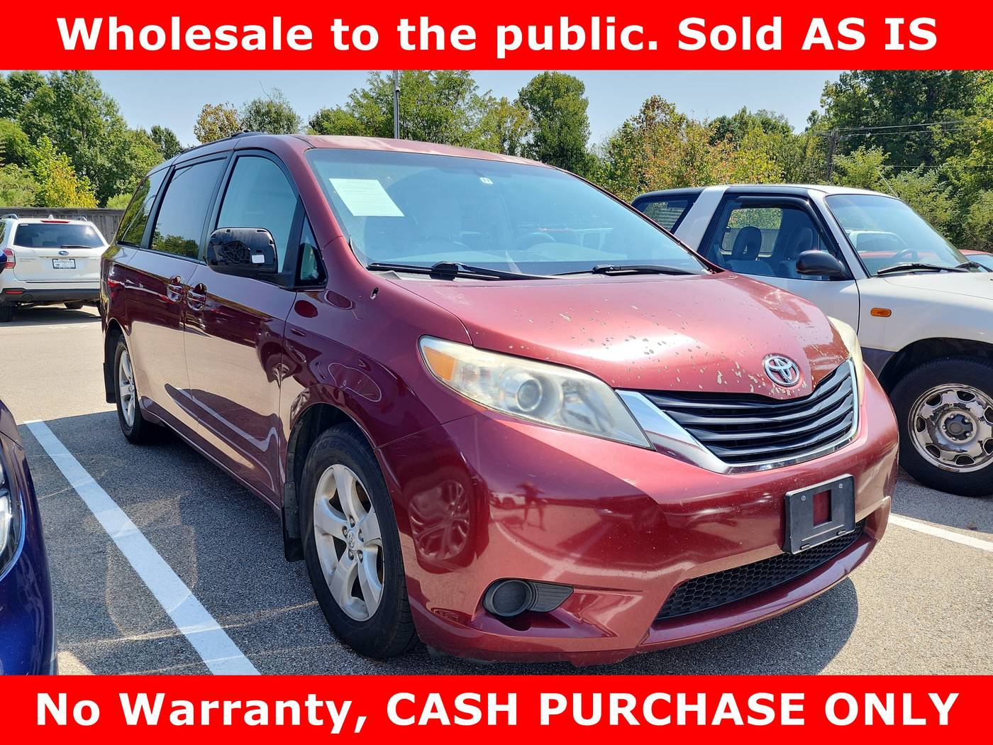 2011 Toyota Sienna Base — Minivan — 202,934 mi — Memphis, TN