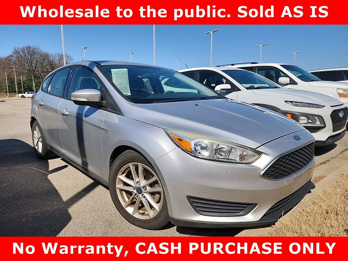 2017 Ford Focus SE — Hatchback — 121,146 mi — Memphis, TN