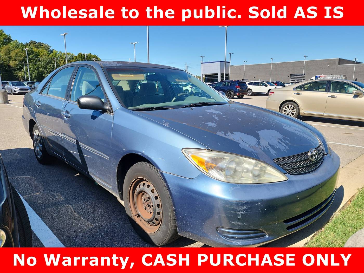 2002 Toyota Camry LE — Sedan — 216,232 mi — Memphis, TN