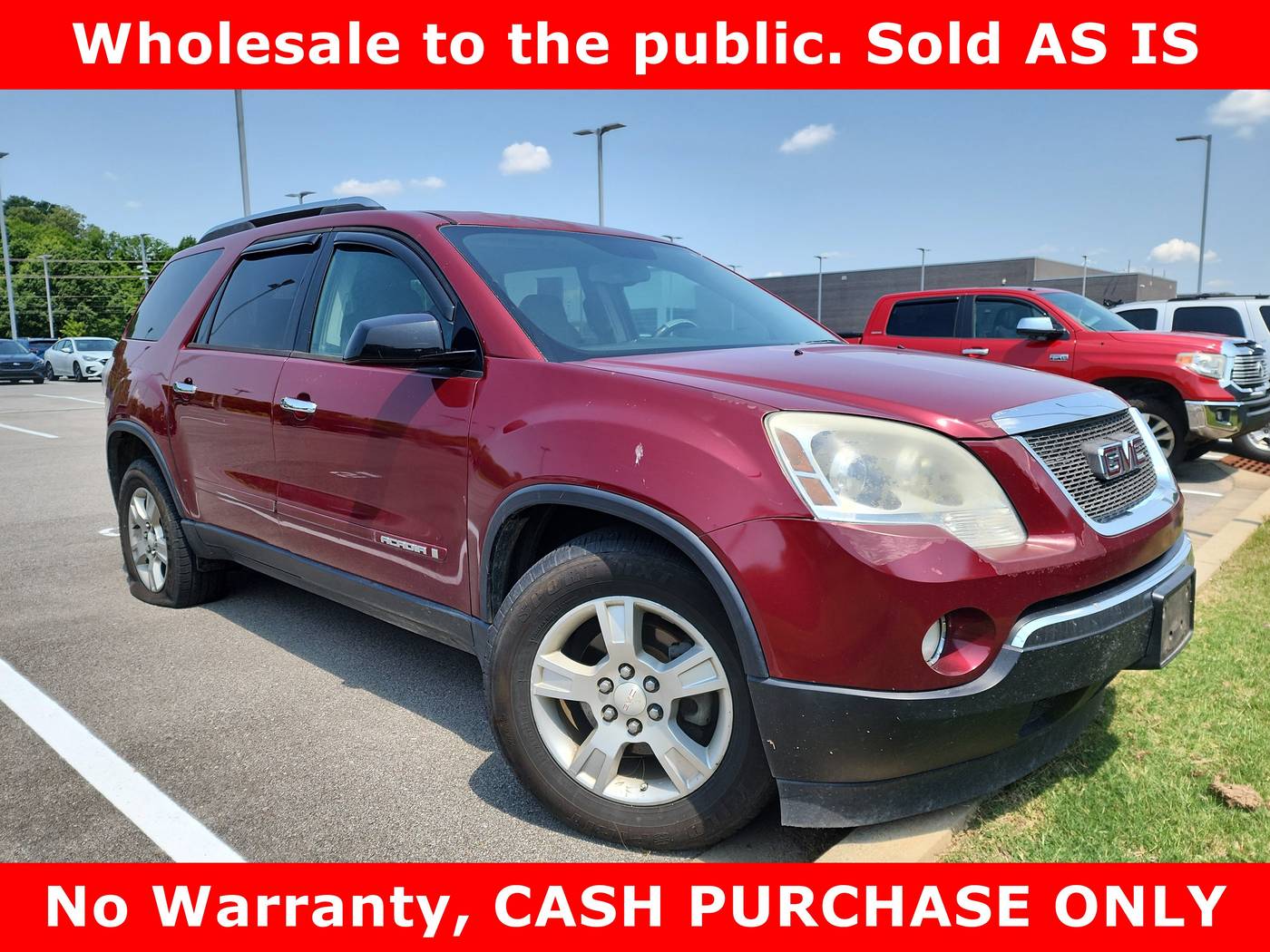 2007 GMC Acadia SLE — SUV — 191,000 mi — Memphis, TN