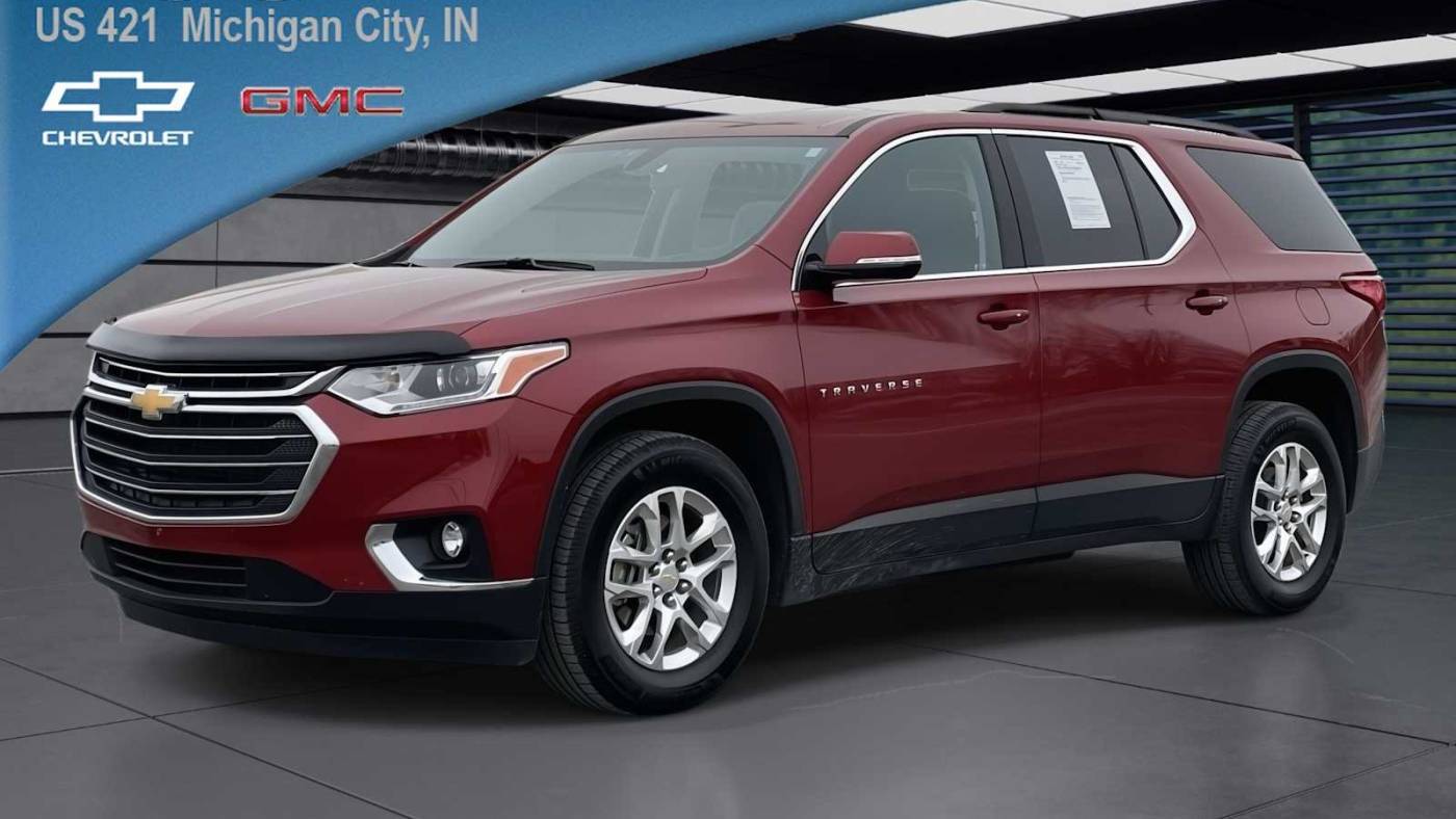 2020 Chevrolet Traverse LT Cloth — SUV — 74,619 mi — Michigan City, IN