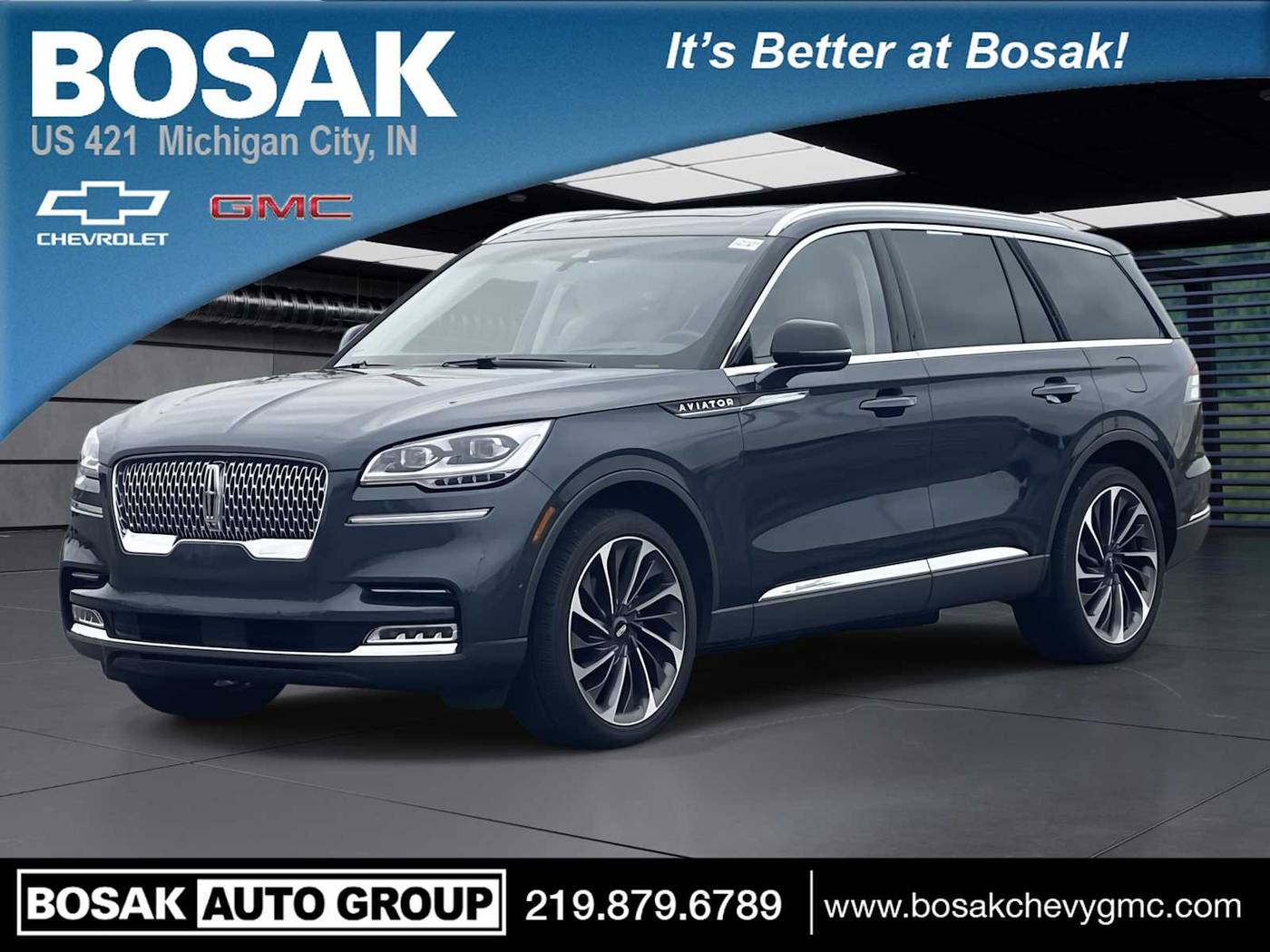 2021 Lincoln Aviator Reserve — SUV — 50,878 mi — Michigan City, IN