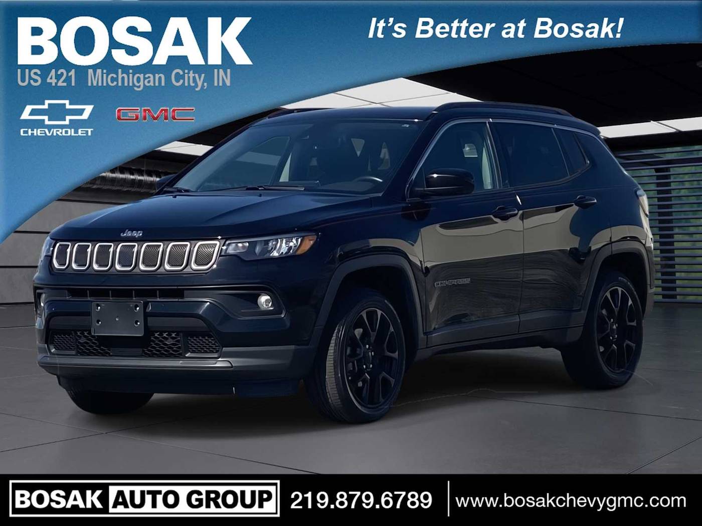 2022 Jeep Compass Latitude Lux — SUV — 39,492 mi — Michigan City, IN