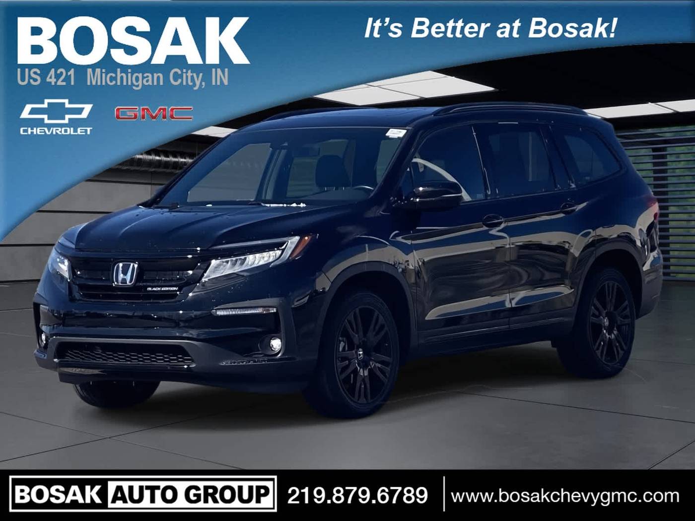 2022 Honda Pilot Black Edition — SUV — 25,299 mi — Michigan City, IN