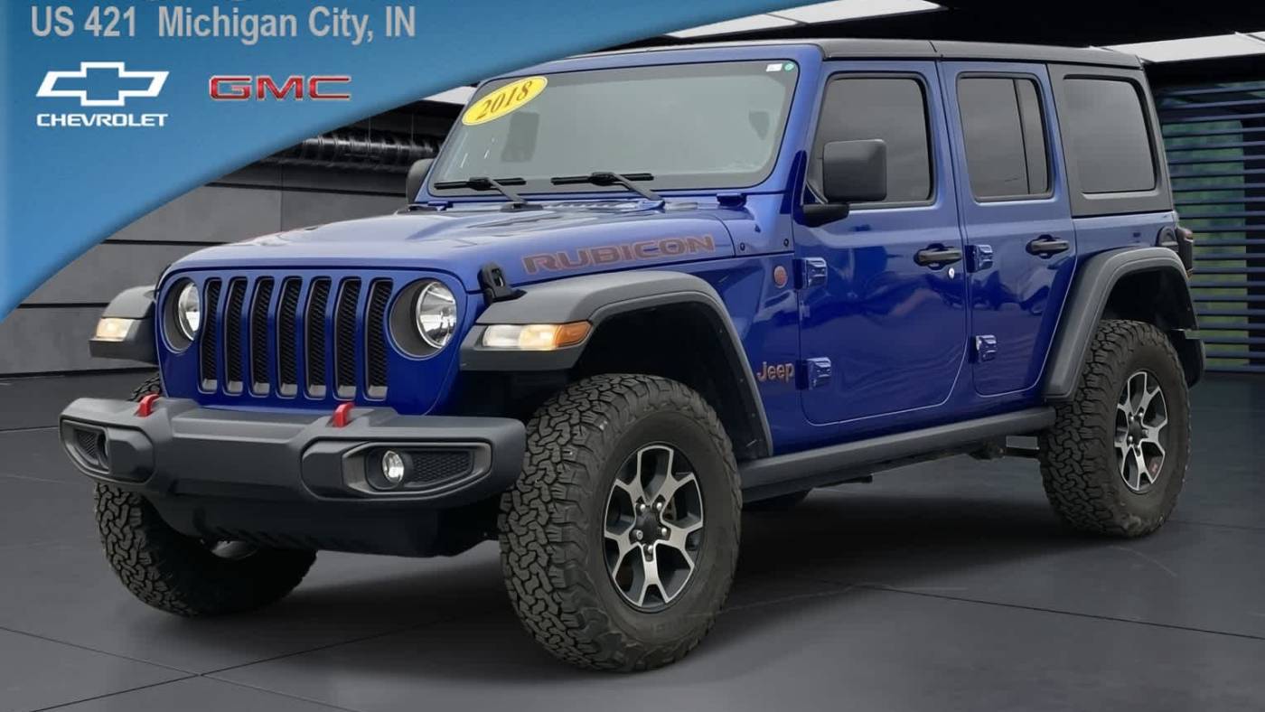 2018 Jeep Wrangler Rubicon — SUV — 80,565 mi — Michigan City, IN