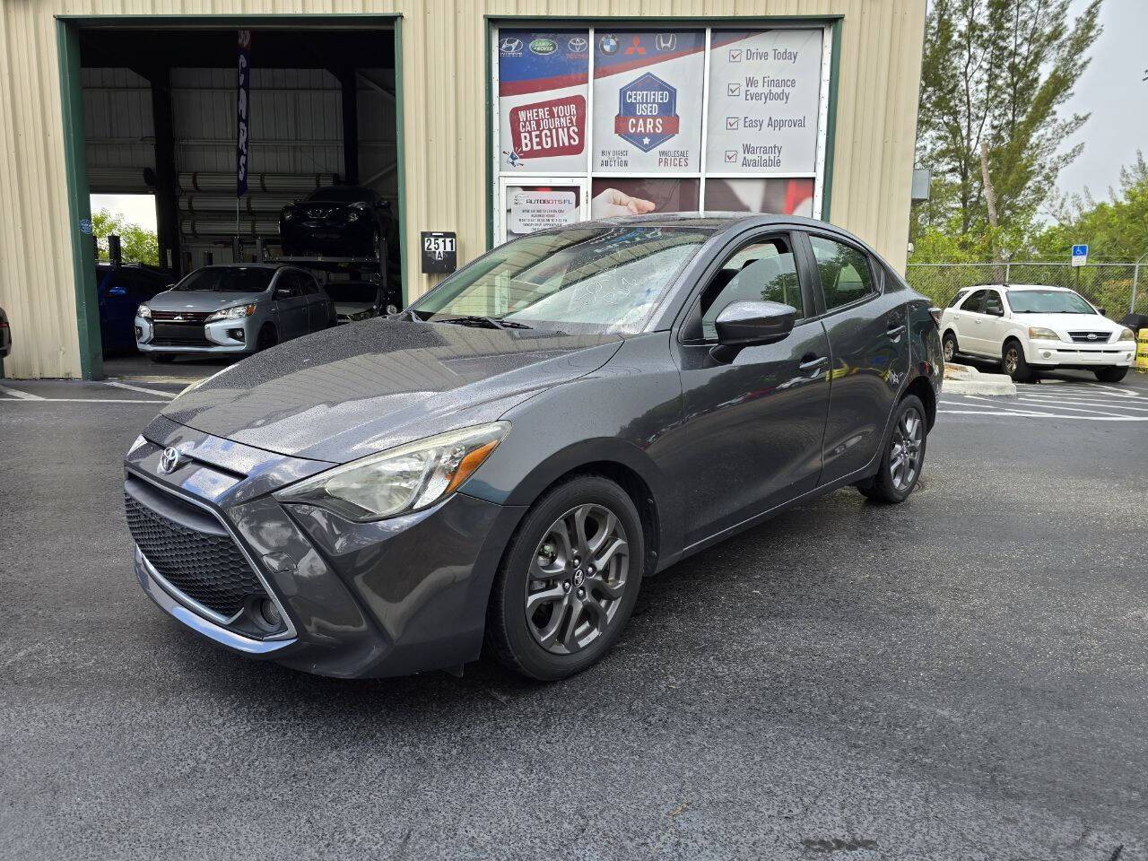 2019 Toyota Yaris LE — Sedan — 81,186 mi — Pompano Beach, FL
