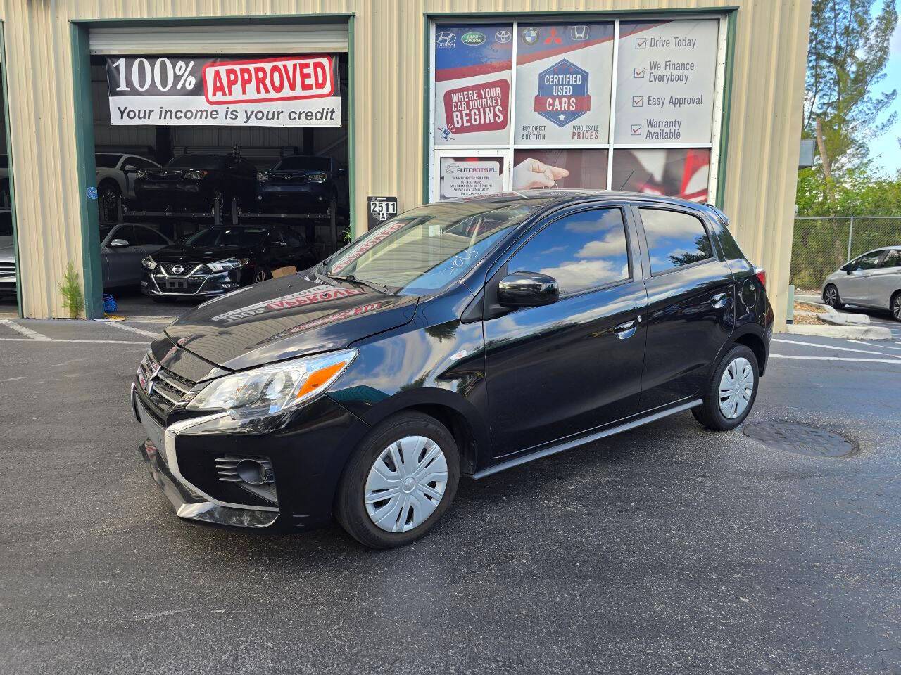 2021 Mitsubishi Mirage Carbonite Edition — Hatchback — 60,224 mi — Pompano Beach, FL