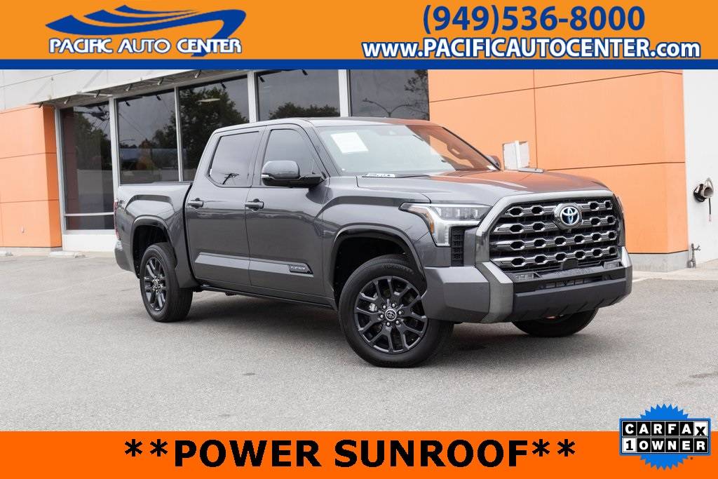2023 Toyota Tundra Hybrid Platinum — Pickup Truck — 24,187 mi — Costa Mesa, CA