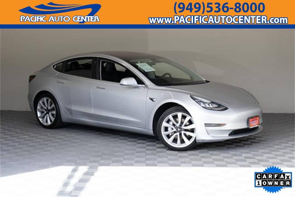 2018 Tesla Model 3 Long Range — Sedan — 52,382 mi — Costa Mesa, CA