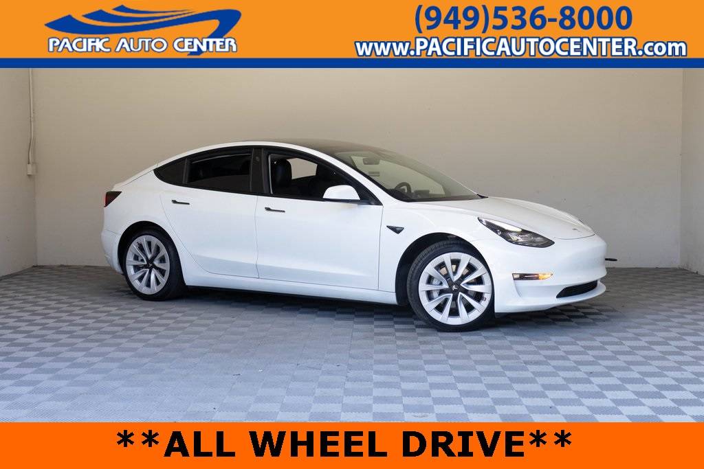 2021 Tesla Model 3 Long Range — Sedan — 50,588 mi — Costa Mesa, CA