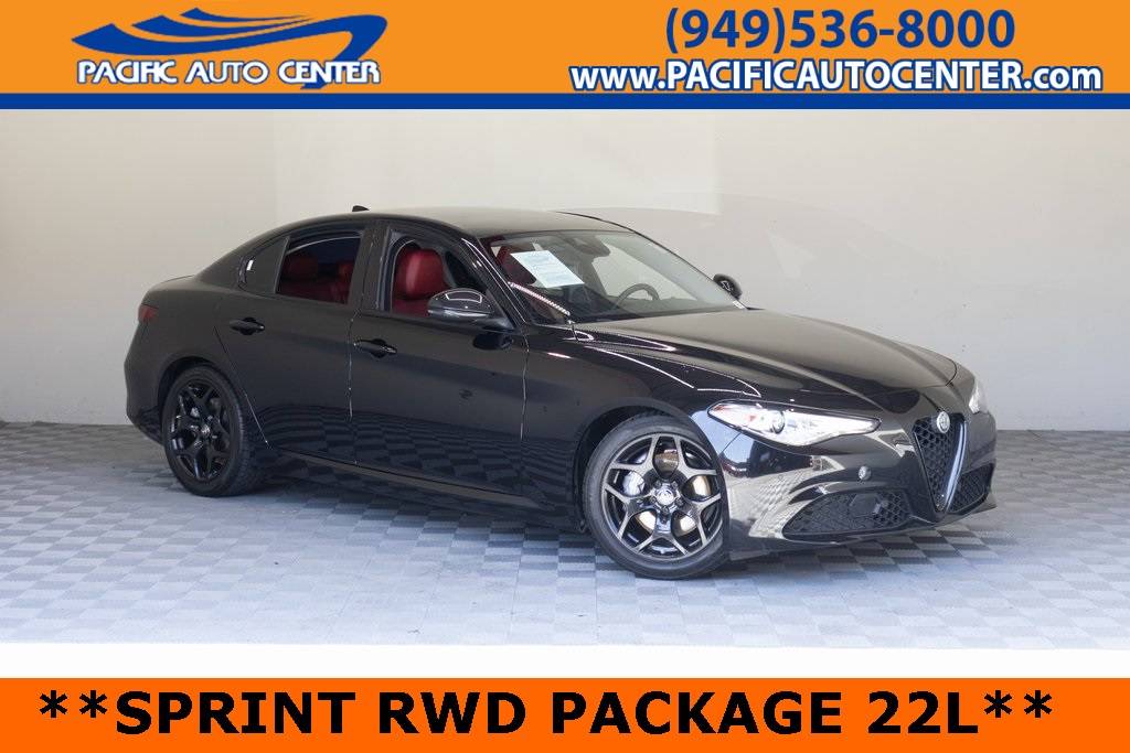 2021 Alfa Romeo Giulia Sprint — Sedan — 38,822 mi — Costa Mesa, CA
