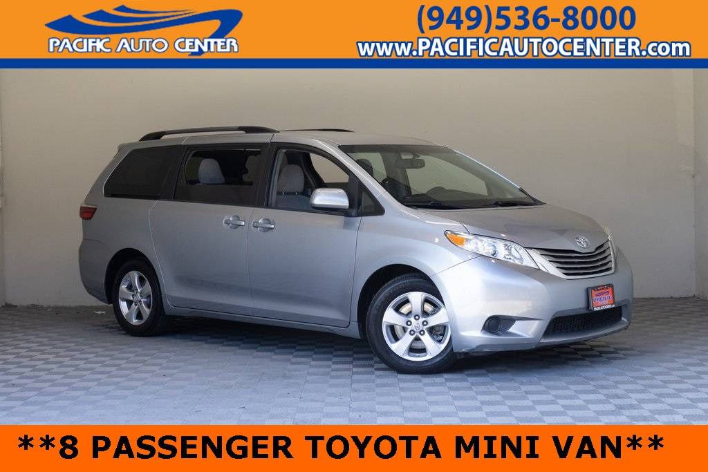 2015 Toyota Sienna LE — Minivan — 120,441 mi — Costa Mesa, CA