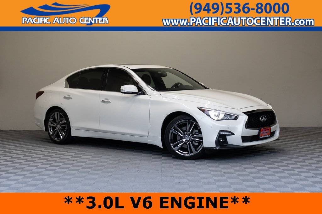 2021 INFINITI Q50 3.0t SIGNATURE EDITION — Sedan — 35,605 mi — Costa Mesa, CA