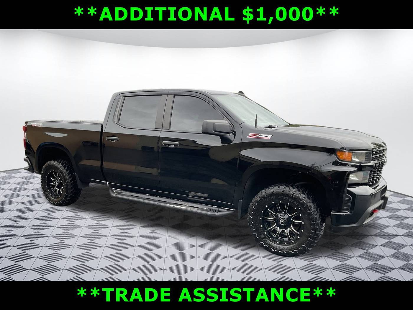 2019 Chevrolet Silverado 1500 Custom Trail Boss — Pickup Truck — 92,177 mi — Mount Vernon, WA